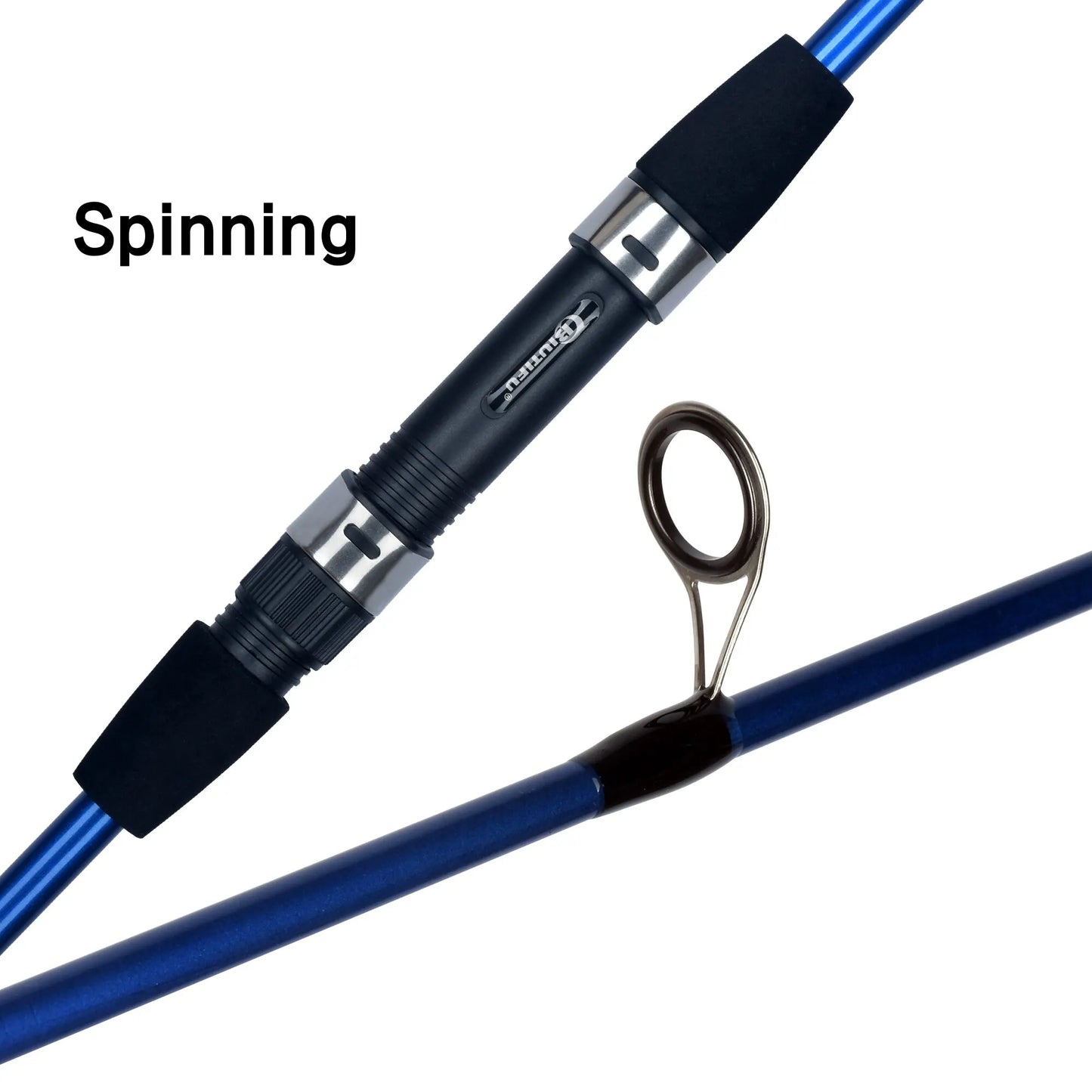 BIUTIFU Baitcasting Spinning Travel Carbon 4/5 Section Fishing Rods Casting Weight 5-20g Power Ultralight Lure Trout Mini Pole